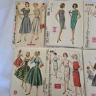 18 Vintage 1950s Simplicity   Mccall   s Sewing Patterns Lot  Dresses Skirts Tops