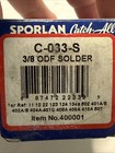 Sporlan C-033-s Refrigerant Liquid Filter Drier 3 8 Odf