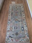 2 7x6 Vintage Design Caucasian Turkish Hand Knotted Runner
