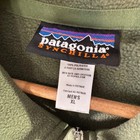 Patagonia Synchilla Fleece Mens Xl Olive Green 1 4 Zip Pullover Gorpcore Y2k