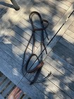 Edgewood Fancy Stitched Raised Non Padded Bridle  Plain 1  Nose Band
