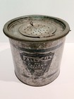 Vtg Galvanized Falls City the Angler s Choice 2-piece Minnow Bait Bucket