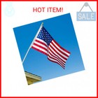 American Flag 3x5 Outdoor By Grace Alley  Embroidered Stars  Sewn Stripes  Heavy