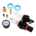 8pc Compressed Air Pressure Regulator Water Trap Compressed Air Filter 1 4 