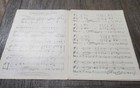 Vintage Sheet Music Somewhere My Love Doctor Zhivago Loc 13