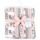 Unisex Baby Cotton Flannel Burp Cloths Bundle  Wild Forest Pink  Size