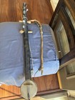 Vintage African Folk Art Zeze Gourd Lute String Instrument Banjo Fiddle W  Bow