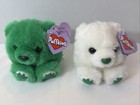 Lot Of 2 St  Patrick   s Day Puffkins - Patrick   Patty - 1997 Vintage