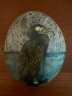 Rare 1700   s Maritime Folk Art Sculpture Paperweight Hand Painted Water Fowl