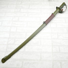 Green Military Sword Army 65type Cavalry Saber Excellent Stainless Steel Blade