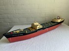 Vtg Amf Wen Mac Dolfin  Toy Tanker cargo Ship  Not Working 1960 s As-is