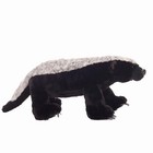 Lifelike Honey Badger Plush Toy     Soft Ratel Stuffed Animal Doll Kids Gift         