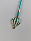 Hot Air Balloon Monogram Initial B Ribbon Bookmark Euc Booktok Book Nerd Gift
