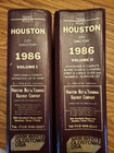 Polk s 1986 Houston Tx City Directory Texas Genealogy History Ads Rare 2 Vol Set