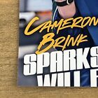 Cameron Brinks Signed 8x10 Wnba La Sparks Autographed Coa Authentic