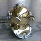 Antique Brass Scuba Deep Sea Diving Divers Helmet Mark V U s Navy Vintage 18 