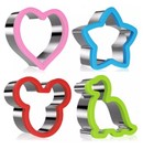 Stainless Steel Cookie Biscuit Cutter Set    Pastry   Sandwich Cutter Kitchen Tool