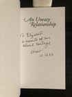 Signed Copy Maev O   collins An Uneasy Relationship  norfolk Island  Pandanus 2002