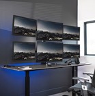 Vivo Hex Lcd Monitor Desk Mount Stand Heavy Duty Adjustable 6 Screens Up To 27 