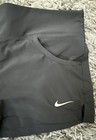 Women   s Nike Dri Fit Black Running Shorts With Built In Underwear Size Medium