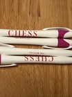 Chess Broadway Musical 2025 Revival Pen Set Promo Gift  Four 4 Pens New unused 
