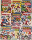 Avengers Marvel Comic Superhero Cover Art Reproduction Four 8 5x11 Poster Prints