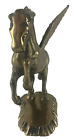 Vintage Metal Brass Pegasus Horse With Wings Figurine