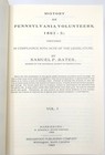 History Of Pennsylvania Volunteers 1861-5  14 Vols  Civil War   Samuel P  Bates