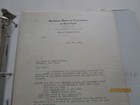 Hm Quackenbush Letter From National Bank Of Commerce Ny Bonds Sent Railroad 1923