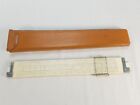 Vintage Keuffel   Esser 4081-3 Slide Rule With Brown Leather Case