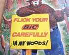 Vintage Original 1978 Smokey The Bear Flick Your Bic Heavy Cardstock Poster
