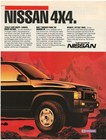 Vintage 2-page Ad Nissan Hardbody Se Truck - May 1986
