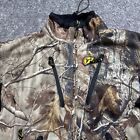 Scent Blocker Realtree Camo Hunting Jacket Medium Freak Nasty Bone Collector S3
