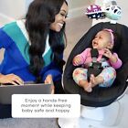 New 4moms Mamaroo Multi-motion Baby Swing  Bluetooth With 5 Unique Motions Black