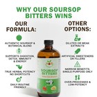 Soursop Living Bitters  100  Pure Natural Organic Herbal Detox 16 Oz