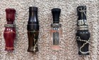 Lot Of 4 Hayes Duck    Goose Calls Waterfowl Hunting