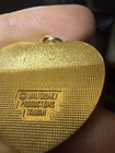 Vintage Walt Disney Productions Mickey   Minnie Heart Charm Pendant Taiwan