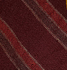 1920s 1930s Vintage   Old Santa Fe   Mens Wool Tie   Red Striped   48 