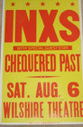 Inxs The Beginning 1983 Concert Poster Colby Printing Co  Original