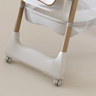 Kids High Chair For Portable Kids Feeding Seat With Belt For Home  Dining White