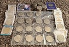 Eisenhower Dollar Collection   83 Coins In Total   Au bu    awesome  