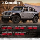 Hard Top Remover Lift Storage System For 1976-2026 Jeep Wrangler Yj Tj Jk Jl