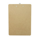 Saunders Hardboard Memo Size Clipboard  6  X 9   With Low Profile Clip