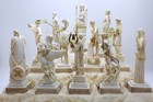 Set 12 Twelve Greek Olympian Gods Pantheon Figure Handmade Statue Sculpture
