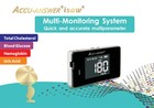 4-in-1 Health Monitor - Cholesterol glucose hemoglobin uric Acid Tester For Use-