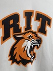 Game Worn Rit Rochester Institute Technology  Hockey Jersey Adult Xl Autographed