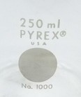 Pyrex 1000 Glass Beaker 250 Ml 3-1 2  Tall