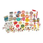 Mcdonald s Employee Badges Button-pins Lapel Pins Ornaments Pens Lot Of 90  Vtg