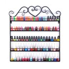 Metal Nail Polish Display Wall Door Rack 5 Tier Organizer Makeup Shelf Holder Us