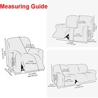 Non-slip Lounger Sofa Slipcover Couch Cover Recliner Sofa Cover Armchair Covers